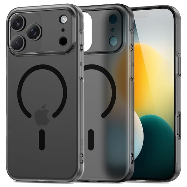 Tech-Protect iPhone 17 Pro Deksel MagSafe MagSlim Matt Svart