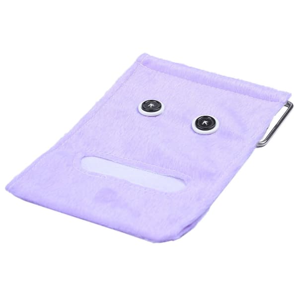 Plush stoff vevboks hengende papirhåndkle rør lilla
