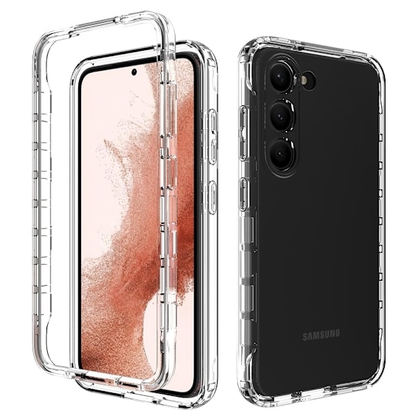 Samsung Galaxy S23 Deksel Støtsikker Hybrid Transparent