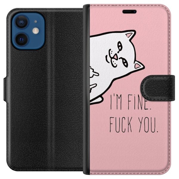 Apple iPhone 12 mini Lompakkokotelo Fine