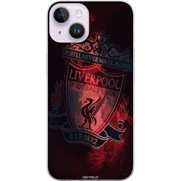 Apple iPhone 14 Plus Transparent Skal Liverpool