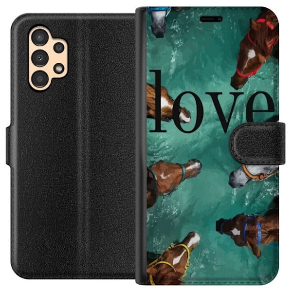 Samsung Galaxy A13 Pung Etui Heste Elsker
