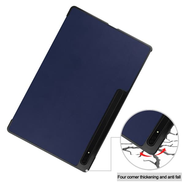 Samsung Galaxy Tab S10 Ultra Etui Tri-fold Blå