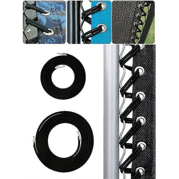 4X Elastiske Rebsnore til Solstol 4 stk. Elastisk reb