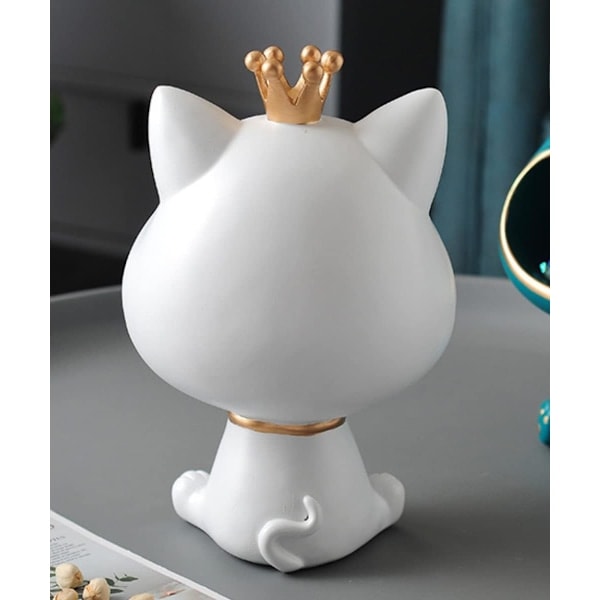 Laughing Cat Figurines Statue, Large Storage Box