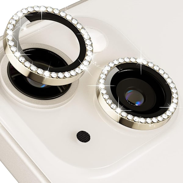 Camera Lens for iPhone 15 / 15 Plus Glitter