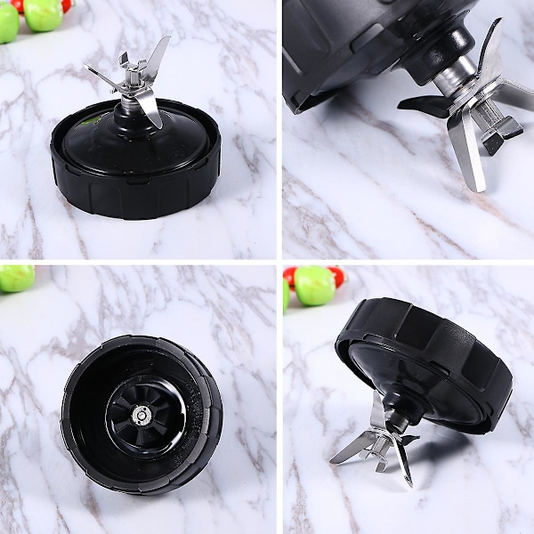 Ekstraktor for Nutri Ninja Blender Reservedeler for Nutri Ninja Juicer 6 Finner Erstatning Bunnmontering