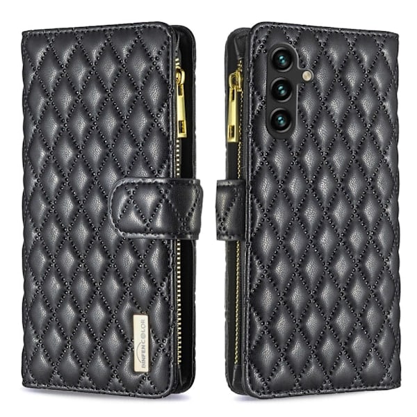 Samsung Galaxy A35 5G Fodral Diamant Multifunktionell Svart