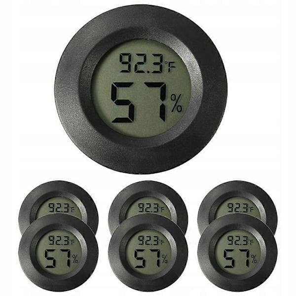 Digitalt Hygrometer Mini Termometer For Terrarium Reptiler