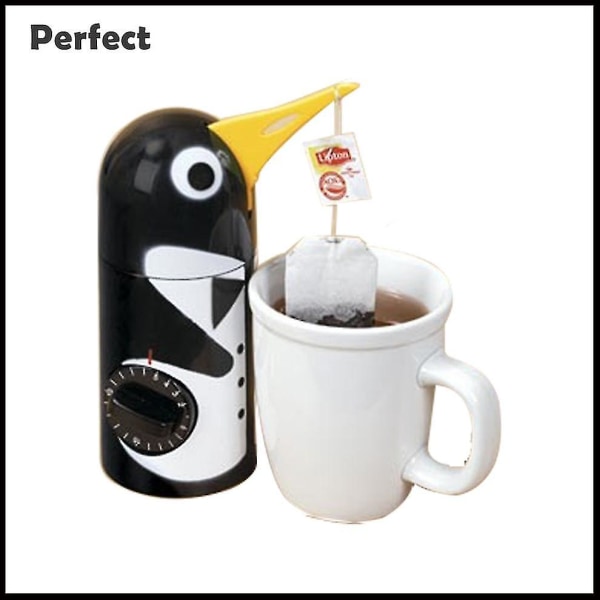 Penguin Kitchen Timer Special Movement Countdown 20 Minuter Creative Tea Maker