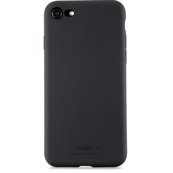 iPhone 7/8/SE (2020/2022) - holdit Mobilskal Silikone - Sort Sort