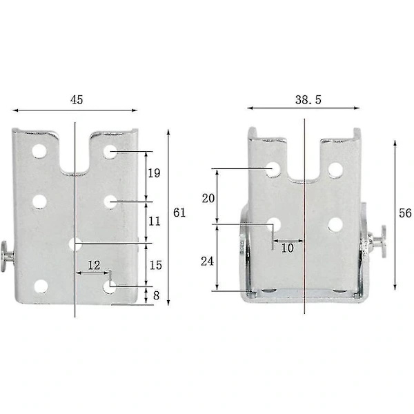 {PL}(4 stk.) Foldbart stel, selvlåsende hængsler, foldbare bordben, foldbart arbejdsbord