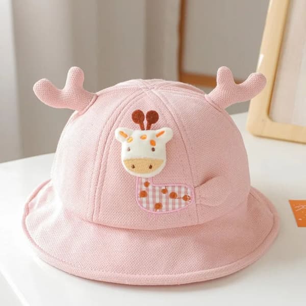 Baby Bucket Hatt Barn Solhatt ROSA