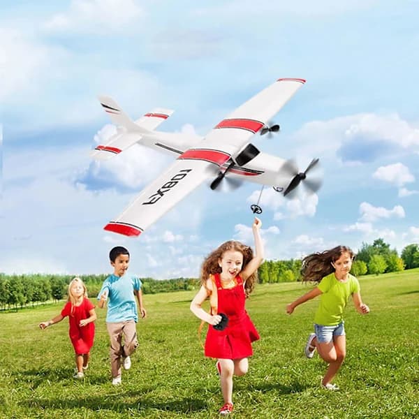 {PL}FX801 Fly 2,4 GHz 2CH RC Fly Lekeleker for barn gutter 3 batteri