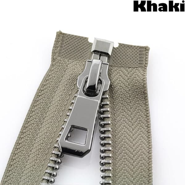 5# Dragkedja Auto Lock KHAKI