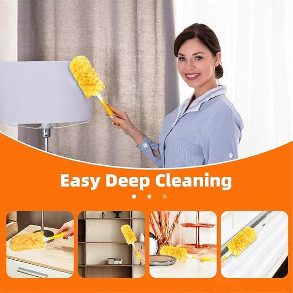 30-pakning 360 Dusters Refills for Swiffer Dusters, Duty Duster Kit Dusters Refills med 1 H
