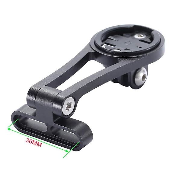 Justerbar Frammonterad Cykelcomputer Combo Utökad Fäste för Garmin Edge Gopro 25 130 200 500 510 520 800 810 820 1000 1030