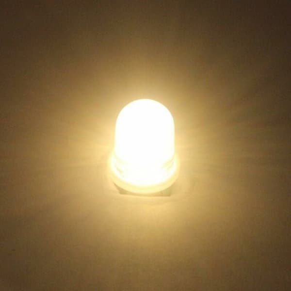 10 stk E10 12V Spot LED-lamper Varmhvit【pl】
