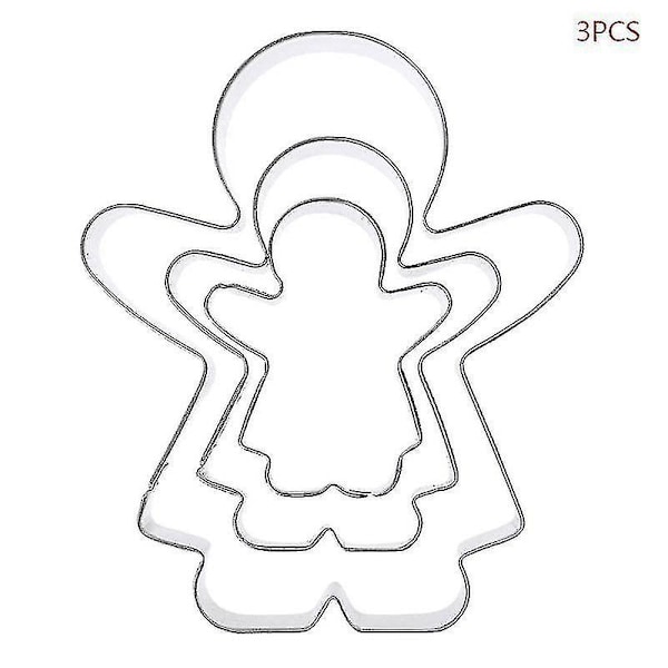 3-pack Pepparkaksgubbe Pojke Flicka Marsipan Bakset