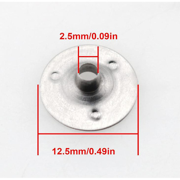 200 kpl / 12,5 mm kynttiläsydänpohjia, kynttiläsydänliuskoja metallia, kynttiläsydämen pidikeliuskoja kynttilöiden tee-se-itse-valmistukseen