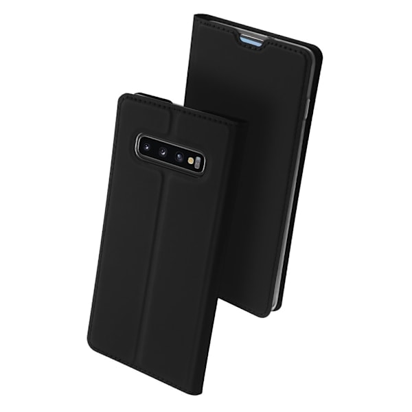 Samsung Galaxy S10 Plus - DUX DUCIS Skin Pro Kotelo - Musta Musta Musta
