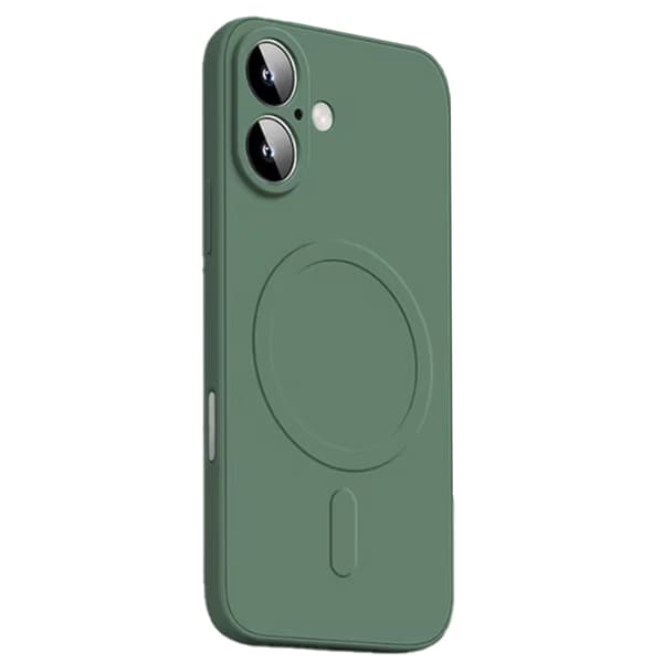 iPhone 16 - Magnetic Silicone Case with MagSafe Compatibility