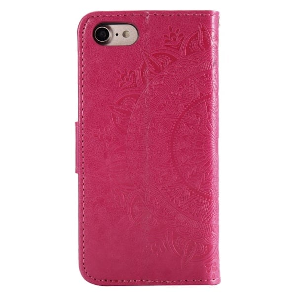 iPhone 7/8/SE (2020/2022) - Mandala Plånboksfodral - Rosa Rosa