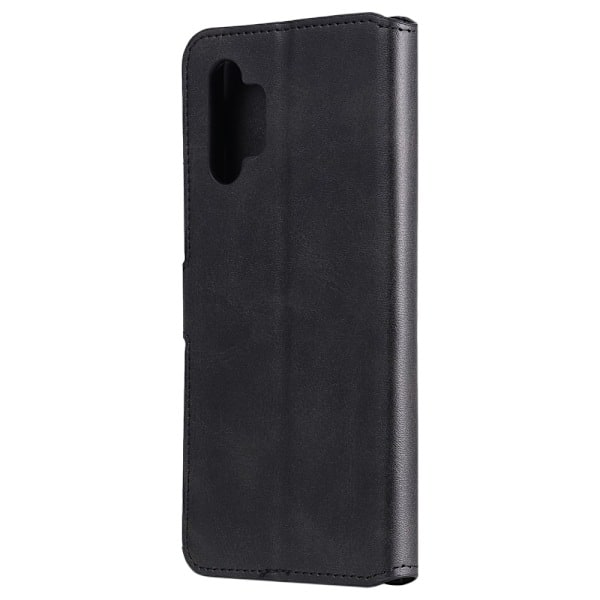Samsung Galaxy A32 5G - Klassisk Læder Etui - Sort Black Svart
