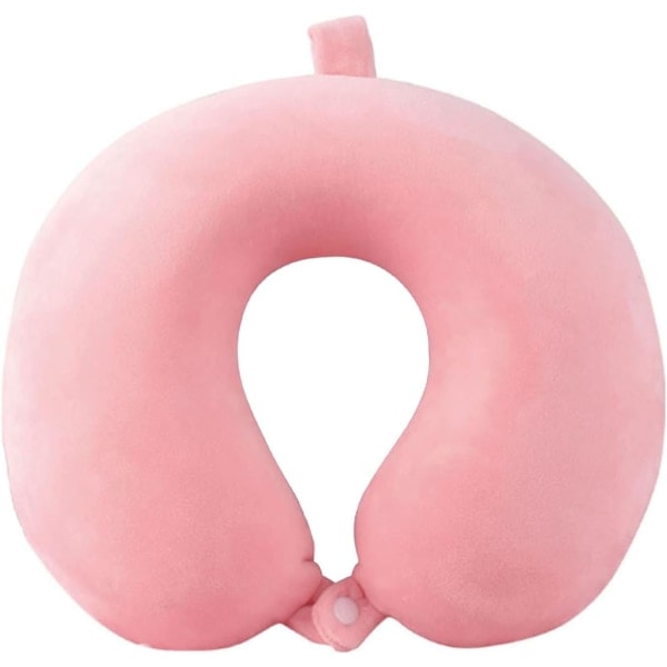 Resenackkudde, uppgraderad flygplansnackkudde 100% rent memory foam