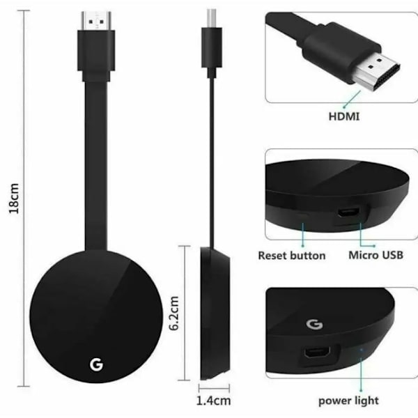 5G Chromeca Langaton Näyttö