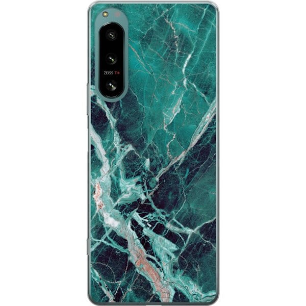 Sony Xperia 5 IV Transparent Skal Marmor