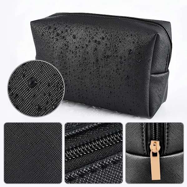 Vandtæt makeup taske, 2-pak Organizer Dame makeup tasker