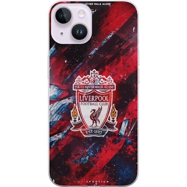 Apple iPhone 15 Plus Transparent Skal Liverpool