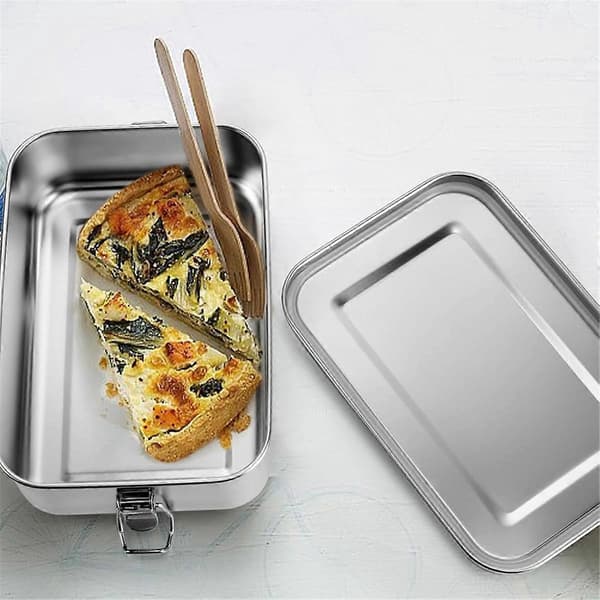 47oz Bento Box, Rostfri matlåda för tonåringar, 1400ml Matlåda