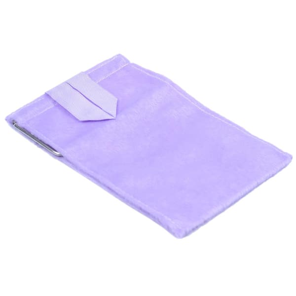 Plush stoff vevboks hengende papirhåndkle rør lilla