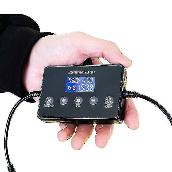 {PL} Aquarium Lighting Controller 4 Modes Sunrise Sunset Aquarium Dimmer LED Light for Fish Tank Lamp Timer
