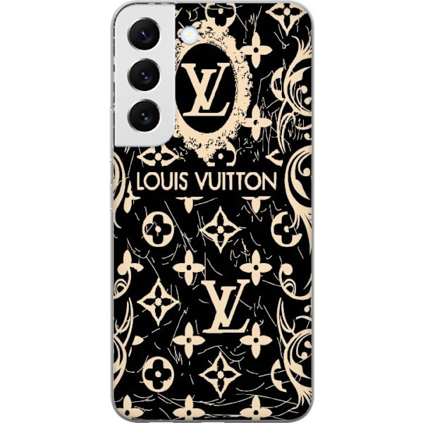 Samsung Galaxy S22+ 5G Transparent Skal LV Art
