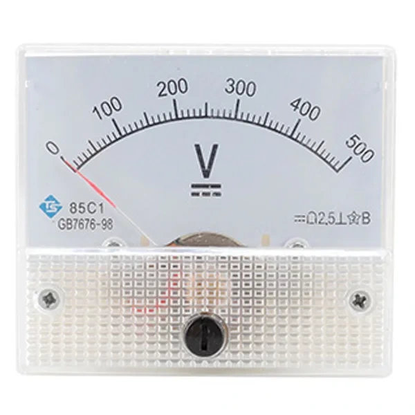 85c1 Analog DC Indbygget Instrument Analog Panel Voltmeter 300V