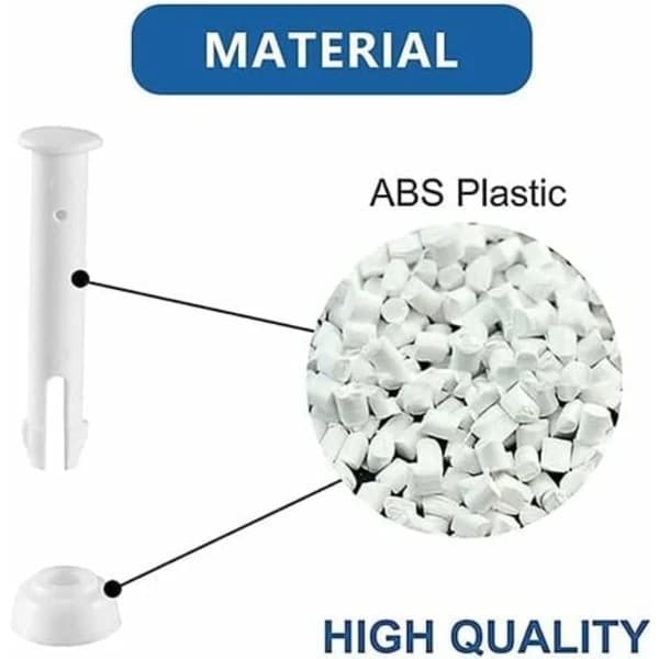 {PL}TS - 24-pak poolstift - 6 cm - Med låg - Pooltilbehør