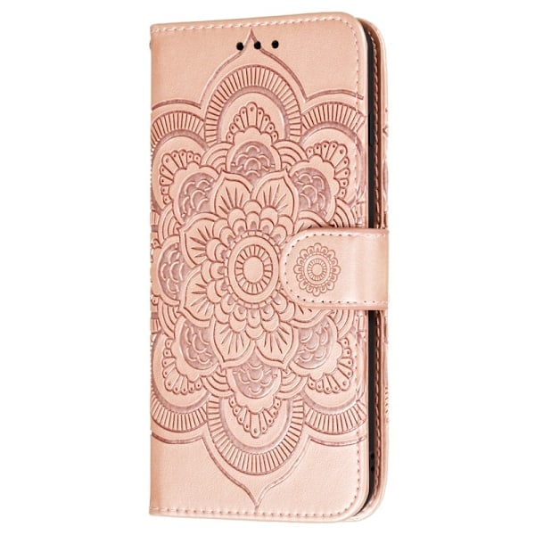 Samsung Galaxy S22 Plus Kotelo Mandala Kukka Ruusukulta