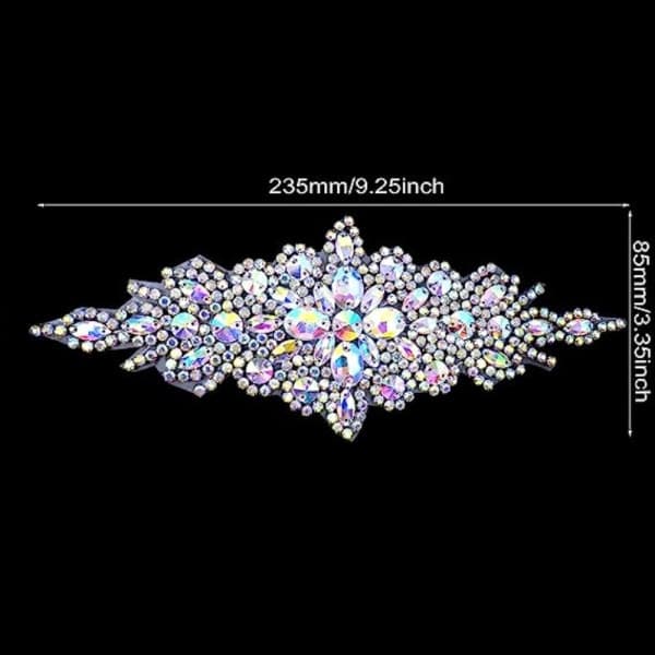 Bælte Tilbehør Farverig Rhinestone Brud