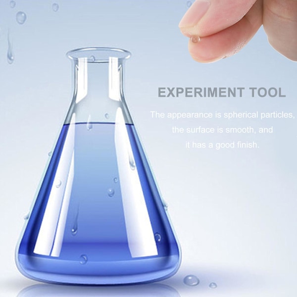 1 Förpackning Experimentella Glaspärlor Anti-Kokning Glaspärlor Hög Precision Glaspärlor
