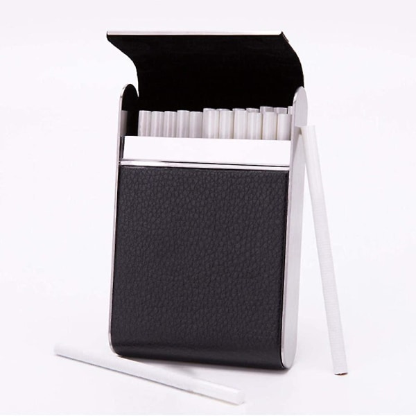 Rostfritt stål rökare, case, förvaringslåda cigarettfodral Case