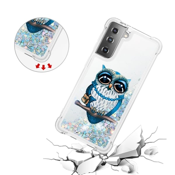 Samsung Galaxy S21 - Støtsikkert Quicksand-deksel - Uggla Uggla