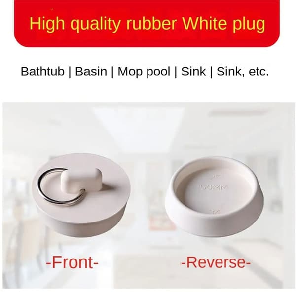 Universal badekarsprop Gummi afløbsprop Mopp Poolprop Badekar afløbsprop
