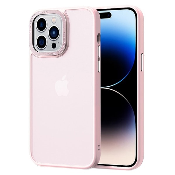 iPhone 14 Pro Max Deksel Classic Hybrid Matt Rosa
