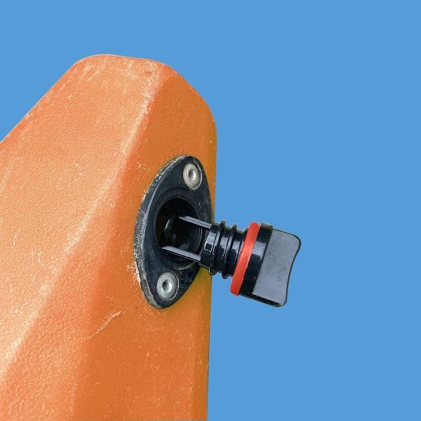 Kajakkavløpssett, nylon gjengeavløpsplugg for Scrambler Ocean Kayak Hobie Ascend Old Kraken Field Kayak Dinghy Canoe Boat