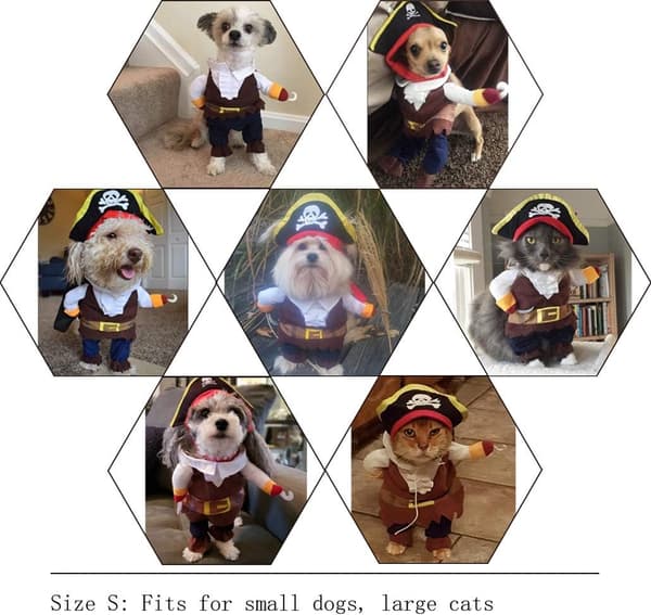 Hunddräkt, Piratstil S