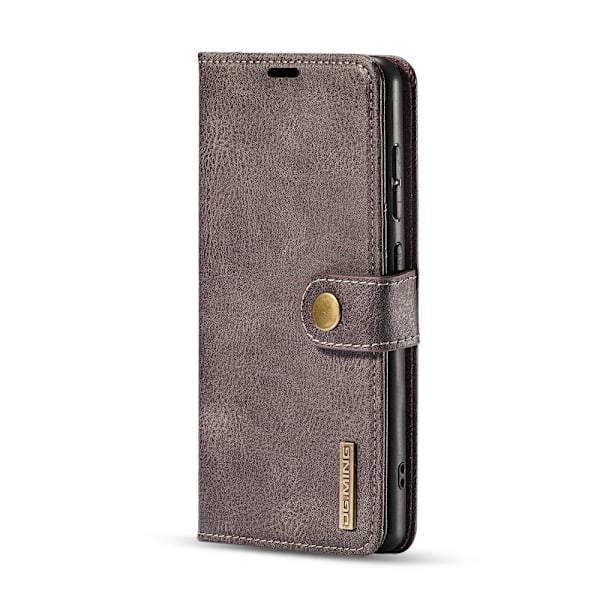 Samsung Galaxy A71 - DG.MING Plånboksfodral/Magnet Skal - Grå Grey Grå
