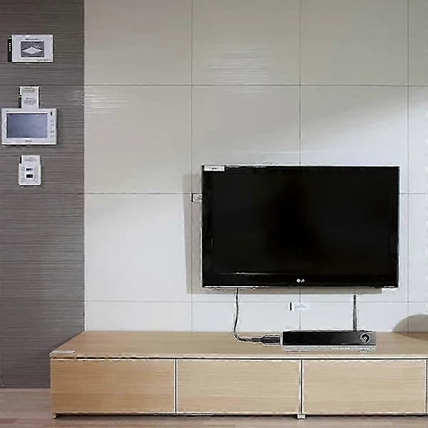 [PL】HDMI til SCART-kabel 1 meter lang Direkte tilkobling Praktisk konvertering Fg